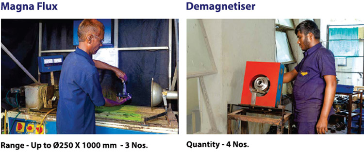 Testing – Magna Flux, Demagnetiser